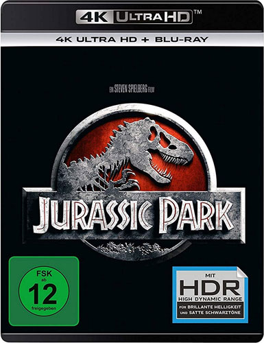 Jurassic Park #1 (UHD+BR)  2Disc
Min: 126/DD5.1/WS    4K Ultra