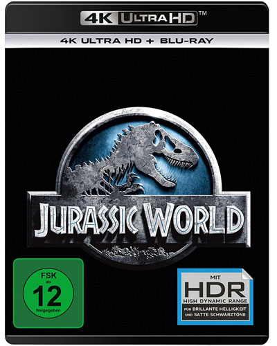 Jurassic World #1 (UHD+BR)  2Disc
Min: 124/DD5.1/WS    4K Ultra