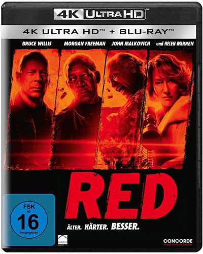 R.E.D. #1 - Älter härter besser (UHD+BR)
Min: 106/DD5.1/WS  2Disc, 4K-Ultra