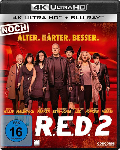 R.E.D. #2 - Älter härter besser (UHD+BR)
Min: 116/DD5.1/WS  2Disc, 4K-Ultra