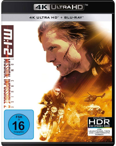 Mission: Impossible 2 (UHD+BR) 4K
Min: 123/DD5.1/WS