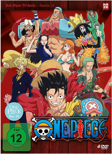 One Piece BOX 18 (DVD)  TV-Serie  6DVDs
(Episoden 556-573)