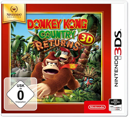 Donkey Kong Country Returns 3D 3DS SELEC TS