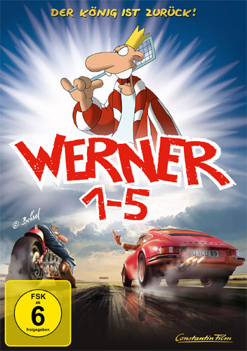 Werner  1 - 5  Königbox  (DVD) 5Disc
Min: 435/DD5.1/WS  5Disc