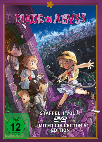 Made in Abyss - Vol. 1.1 (DVD) LCE DigiP
Min: 159/DD/WS  Limited Collectors Ed.