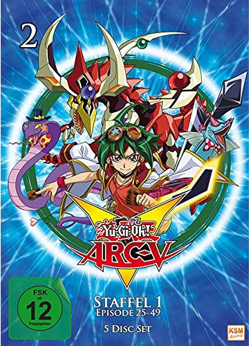 Yu Gi Oh! - Arc-V Staffel 1.2 (DVD) 5DVD
Min: 534/DD/VB  Episoden 25-49