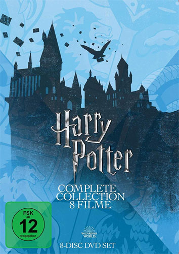 Harry Potter Collection (DVD) 8Disc Slipcase, Alle 8 Filme, Repack 2018