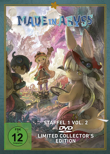 Made in Abyss - Vol. 1.2 (DVD) LCE DigiP
Min: 159/DD/WS  Limited Collectors Ed.