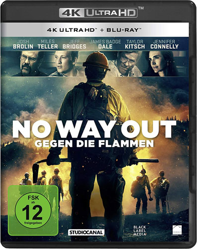 No Way Out - Gegen die Flammen (UHD+BR)
Min: 139/DD5.1/WS  4K Ultra, 2Disc