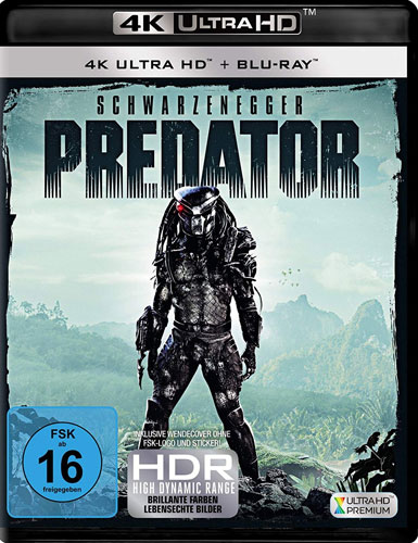 Predator #1 (UHD+BR) 4K Ultra HD 
Min:  /DD5.1/WS  2Disc