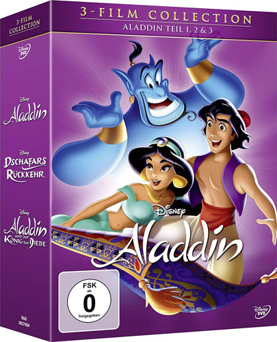 Aladdin - Trilogy (DVD) Disney
Dreierpack, 3Disc