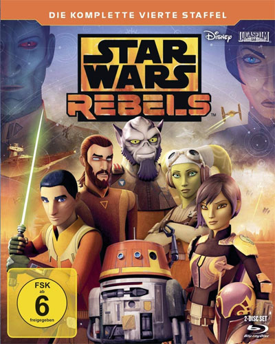Star Wars Rebels - Staffel #4 (BR) 2BRs
Min: 339/DD5.1/WS  Komplette 4. Staffel
