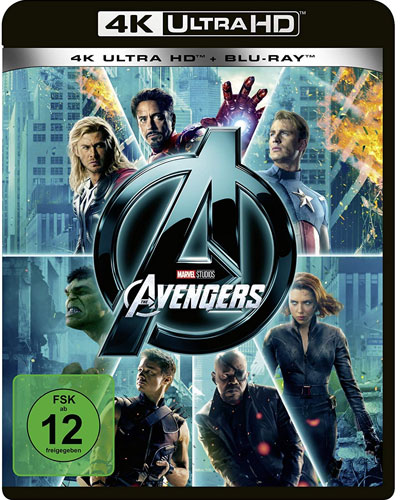 Marvels The Avengers (UHD+BR) 2Disc
Min: 148/DD5.1/WS  4K Ultra