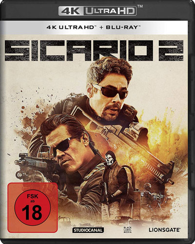 Sicario #2 (UHD+BR)
Min:  /DD5.1/WS  4K Ultra, 2Disc