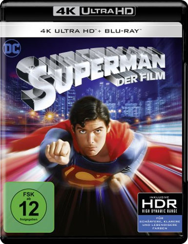 Superman 1 (UHD) Der Film   1978
Min: 151/DD5.1/WS