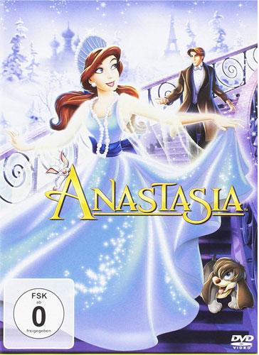 Anastasia (DVD)   Artwork Refresh
Min: 90/DD5.1/WS  KIDS Edition