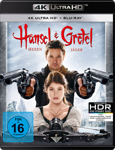 Hänsel & Gretel: Hexenjäger (UHD+BR)
Min: 98/DD5.1/WS  2Disc, 4K Ultra