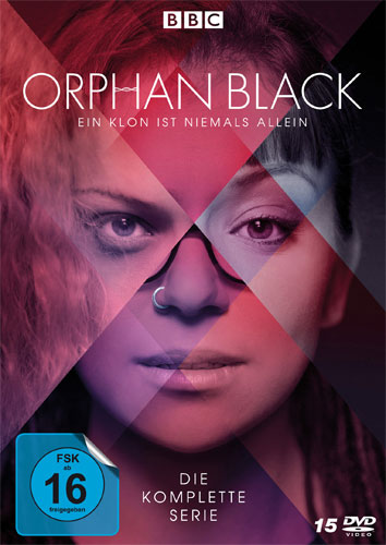 Orphan Black - Kompl. Serie (DVD) 15Disc
Min: 2250/DD/WS Staffel 1-5, 50 Episoden