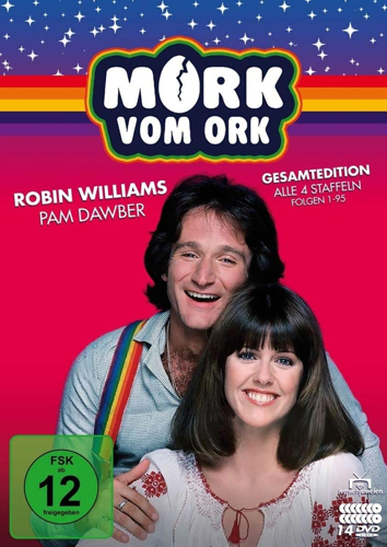 Mork vom Ork - Gesamtedition (DVD) 15DVD
Min: 2297/DD/WS  Staffel 1-4, 95 Folgen
