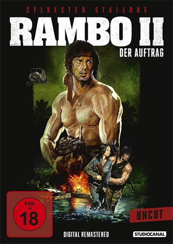 Rambo 2 (DVD)  Der Auftrag  -uncut- KJ
Min: 92/DS/WS  Digital Remastered
