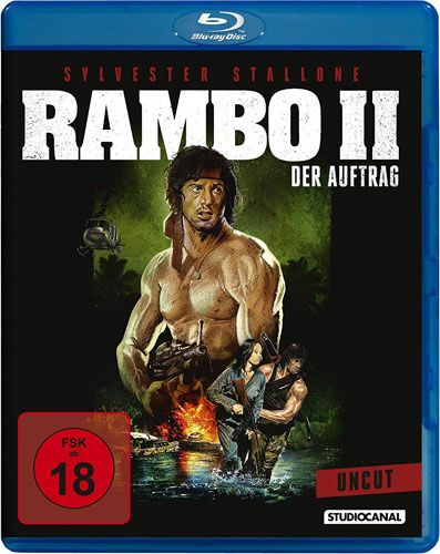 Rambo 2 (BR)  Der Auftrag  -uncut- KJ
Min: 96/DS/WS  Digital Remastered
