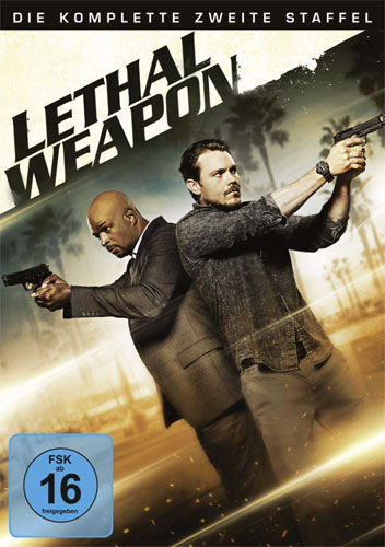 Lethal Weapon - Staffel #2 (DVD) 
4Disc