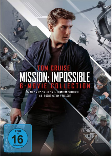 Mission: Impossible  1-6 (DVD) Movie Set
6Disc
