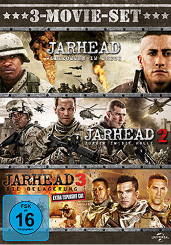 Jarhead  1-3 (DVD) 3Disc
Min: 300/DD5.1/WS