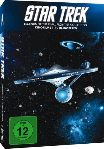 STAR TREK  I-X BOX (DVD) dig. remastered
Min: 1089/DD5.1/WS  Kinofilme 01-10