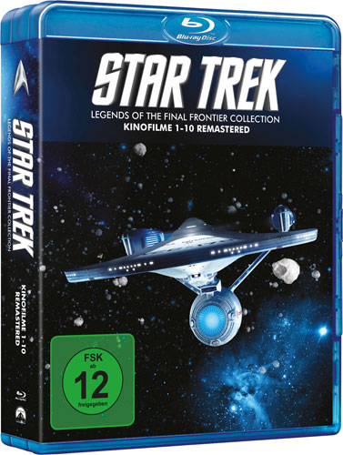 STAR TREK  I-X BOX (BR) dig. remastered
Min: 1133/DD5.1/WS  Kinofilme 01-10