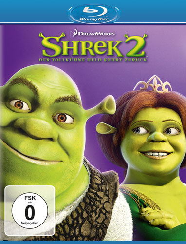 Shrek #2 (BR) Tollk. Held kehrt zurück
Min: 93/DD5.1/WS Dreamworks, Neues Cover