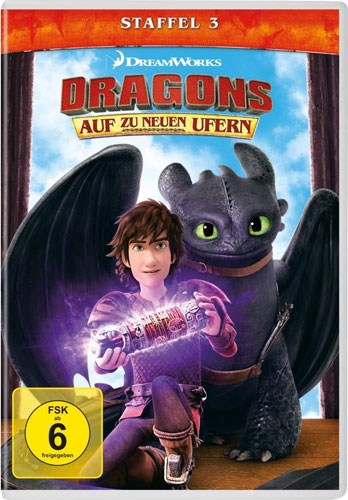 Dragons - Staffel #3 (DVD) 4DVDs
Auf zu neuen Ufern, Dreamworks