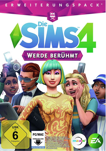 Sims 4  PC  ADDON  Werde berühmt
CiaB (Code in a Box)