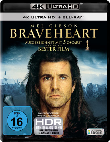 Braveheart (UHD+BR) 2Disc 
Min: /DD5.1/WS