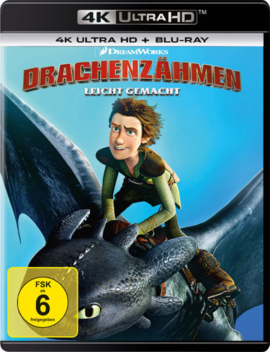 Drachenzähmen leicht gemacht #1 (UHD+BR)
Min: 98/DD5.1/WS  Dreamworks, 4K Ultra