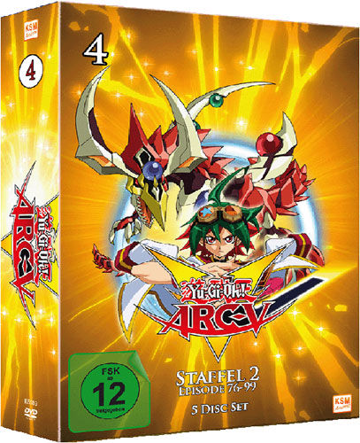 Yu Gi Oh! - Arc-V Staffel 2.2 (DVD) 5DVD
Min: 508/DD/VB  Episoden 76-99