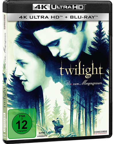 Twilight 1 - Biss zum... (UHD) 10th J.E.
Jubiläumsedition, Min: 120/DD5.1/WS