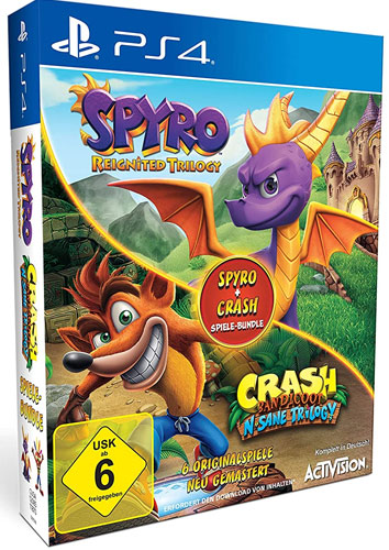 2 in 1 Spyro + Crash Bundle PS-4