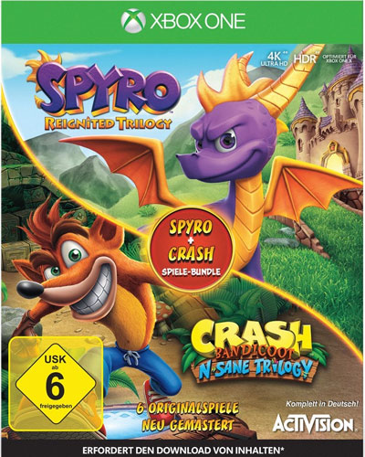 2 in 1 Spyro + Crash Bundle XB-One