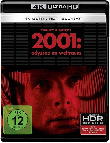 2001: Odyssee im Weltraum (UHD) 3Disc
Min: 149/DD5.1/WS   *NEUAUFLAGE!