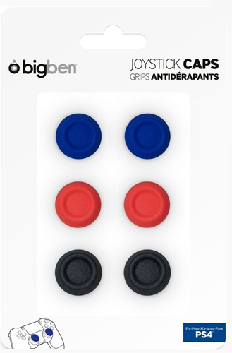 PS4 Controller Cap Set 6-er BIGBEN Thumb Grips