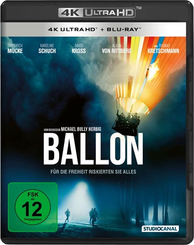 Ballon (UHD+BR) 2Disc
Min: 125/DD5.1/WS   4K Ultra HD