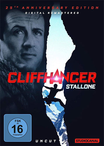 Cliffhanger (DVD) 25th A.E. -uncut-
25th Anniversary Edition, Remastered