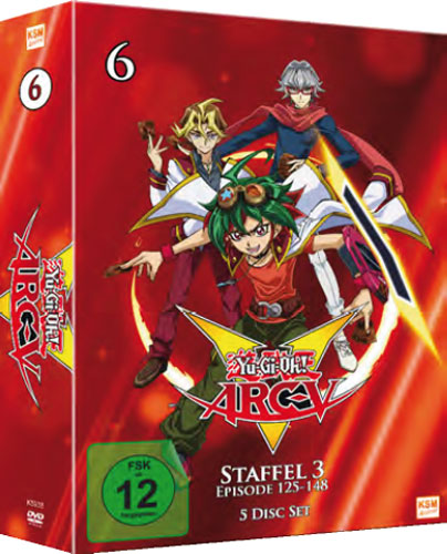 Yu Gi Oh! - Arc-V Staffel 3.2 (DVD) 5DVD
Min: 508/DD/VB  Episoden 125-148