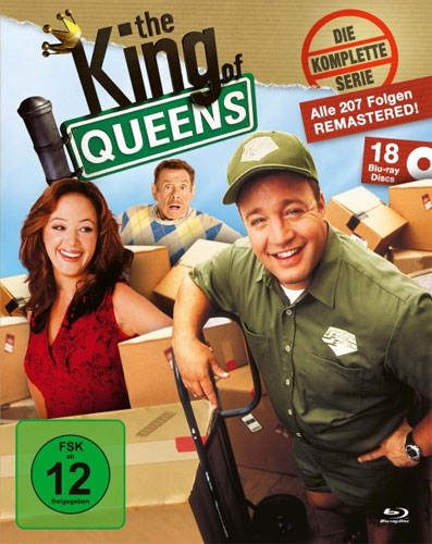 King of Queens - Kompl. Serie 1-9 (BR)
18Discs, KING-BOX