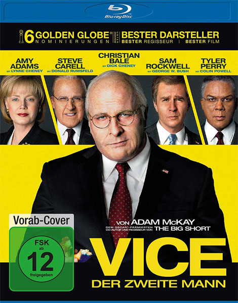Vice - Der zweite Mann (BR)
Min: 133/DD5.1/WS