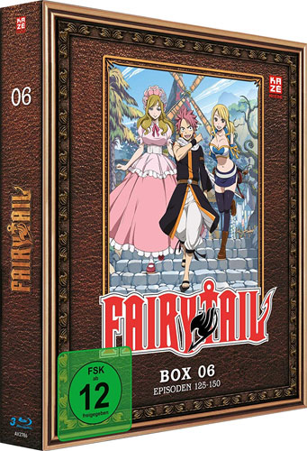 Fairy Tail: TV-Serie - Box #6 (BR)
3Disc, Episoden 125-149