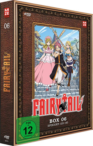 Fairy Tail: TV-Serie - Box #6 (DVD)
4Disc, Episoden 125-149