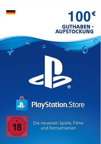 PSN Code 100  Euro
 Code wird als PDF Datei geliefert
 PlayStation Network Einzweckgutschein