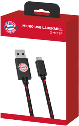 PS4 USB Ladekabel Bayern München
Micro USB  3m